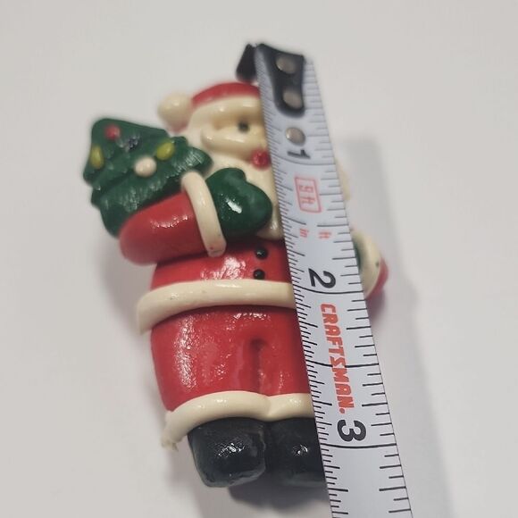 Festive Santa Claus Brooch - Picture 8 of 8